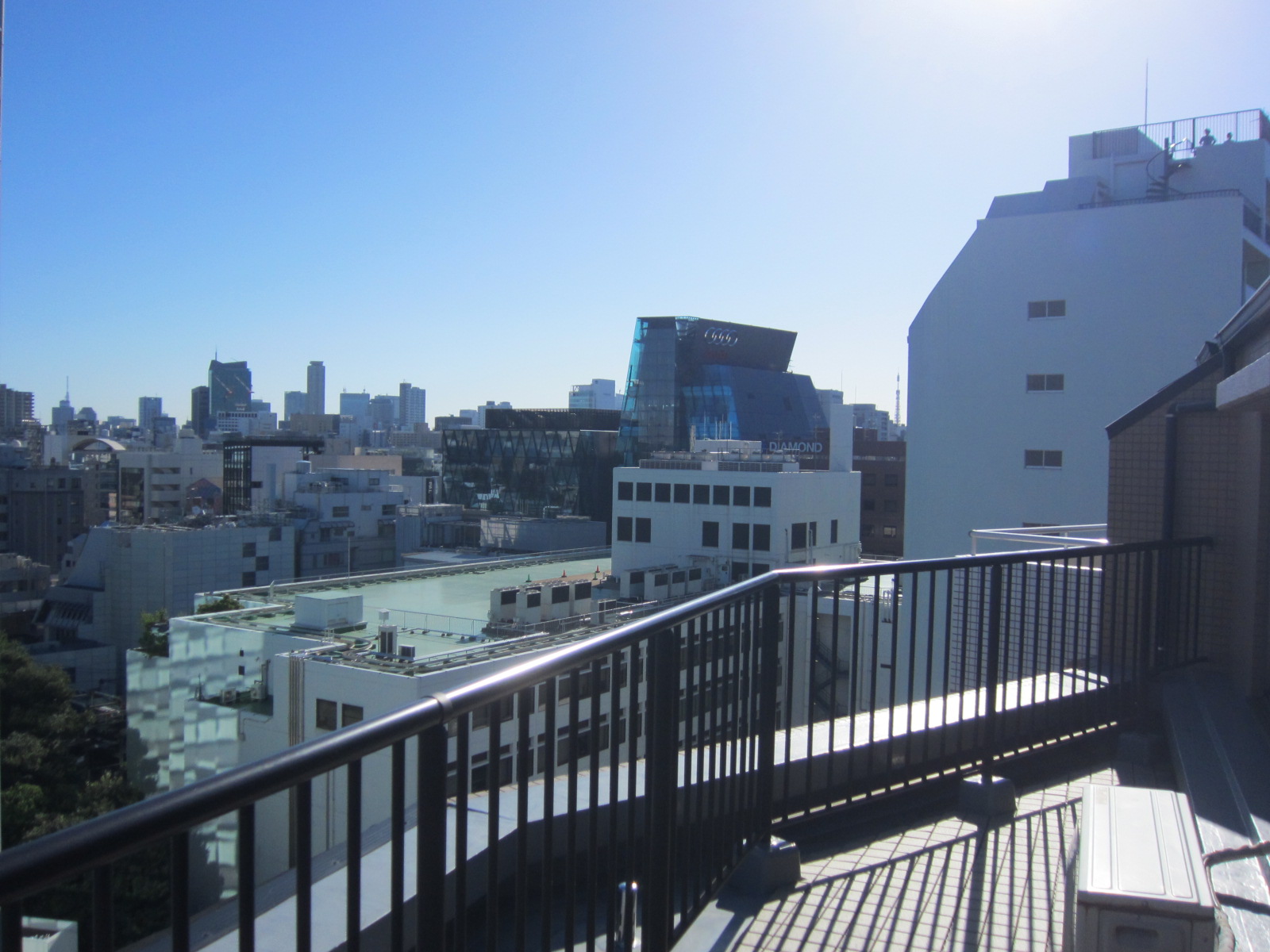 Balcony. Relaxed some roof balcony