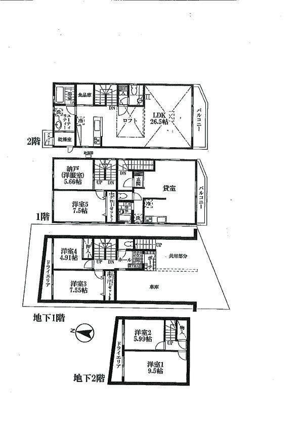 Floor plan. 148 million yen, 6LLDDKK, Land area 111.12 sq m , You can also use the floor plan to be revenue use in building area 195.85 sq m two-family. I'd love to, Please check with preview.