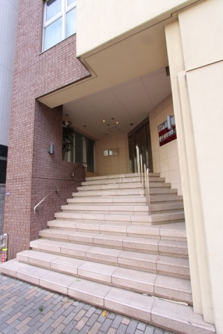 Entrance. Feeling of luxury entrance