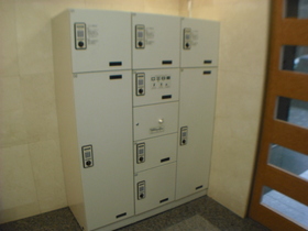 Other common areas. Okay courier box even in the absence