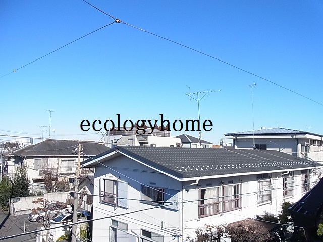 View. Spring will look at the cherry blossoms from the balcony.