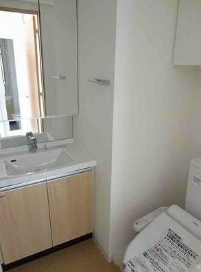 Washroom. Independent wash basin