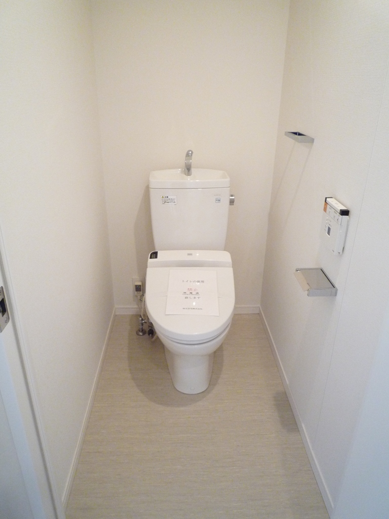 Toilet. Warm water washing toilet seat