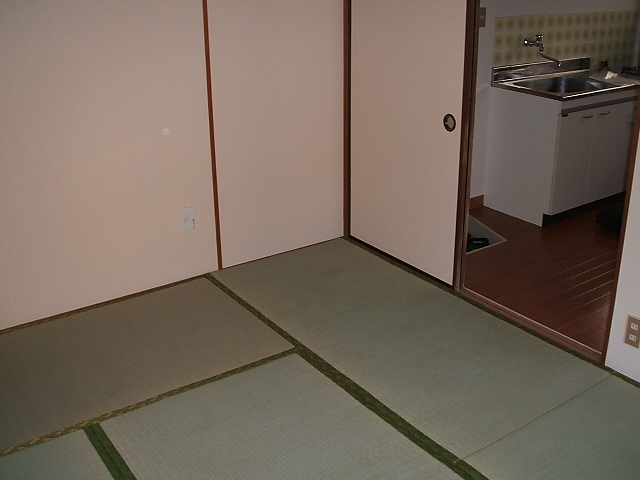 Living and room. Tatami is already re-covering