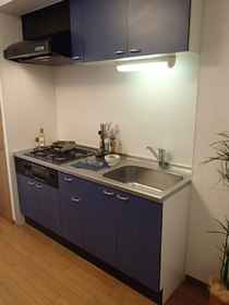Kitchen. 3-neck gas system kitchen