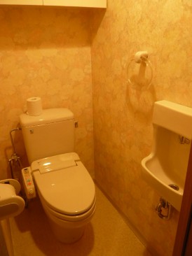 Toilet. Restroom also are designed to spread