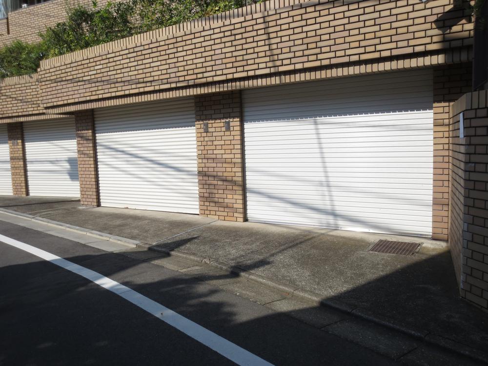 Parking lot. Common areas