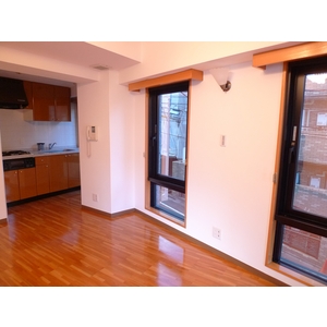 Living and room. Living part