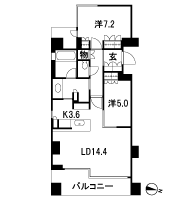 Floor: 2LDK, occupied area: 70.01 sq m, Price: TBD