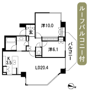Floor: 2LDK, occupied area: 87.64 sq m, Price: TBD