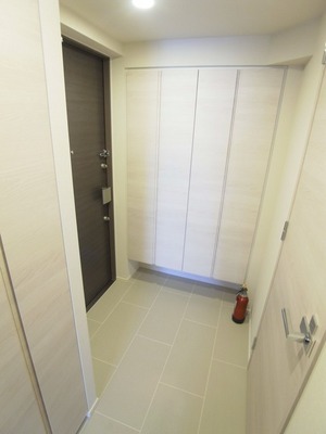 Entrance. Entrance around also abundant storage space