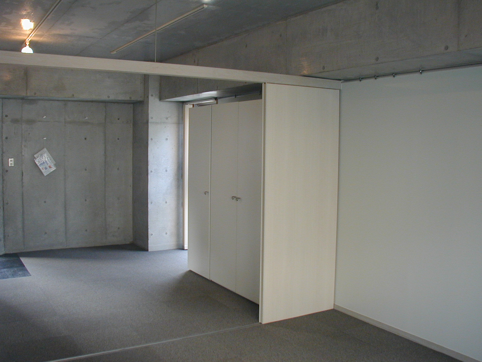 Living and room. Spot lighting is your pun in the interior driving range!