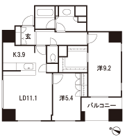 Floor: 2LDK + WIC + S, the occupied area: 72.81 sq m, Price: TBD