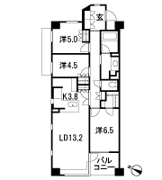 Floor: 3LDK, occupied area: 78.46 sq m, Price: 73,557,245 yen, now on sale