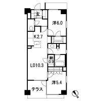 Floor: 2LDK, the area occupied: 60.6 sq m, Price: 52,047,920 yen, now on sale