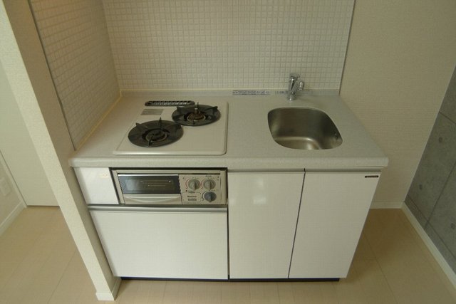 Kitchen. 2 lot gas stoves ☆ With grill