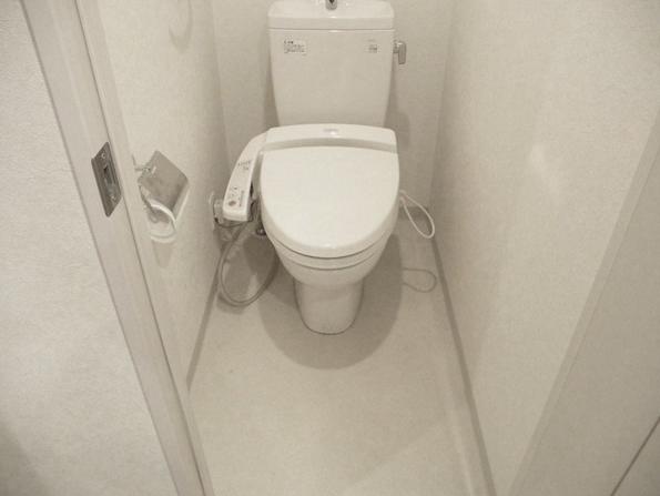 Toilet. Also is happy that with washlet ☆