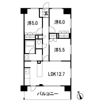 Floor: 3LDK, the area occupied: 65.2 sq m, Price: 58,573,294 yen, now on sale