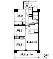 Floor: 3LDK + WIC + TR, the occupied area: 72 sq m, Price: 57,561,666 yen, now on sale