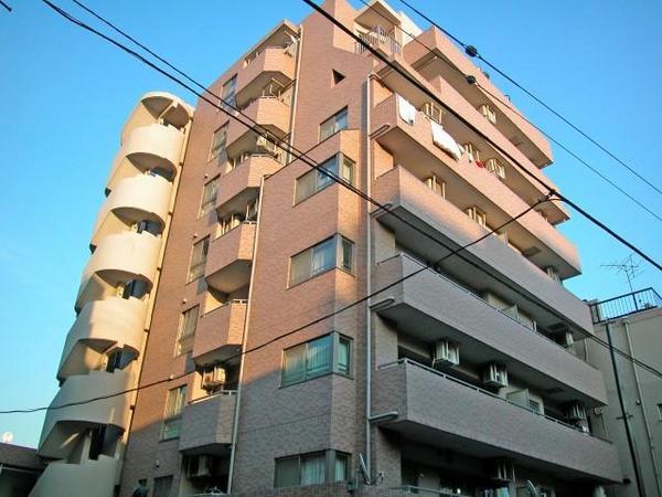 Local appearance photo. 8-story appearance of the apartment / Good location of a 1-minute walk from Tachiaigawa Station