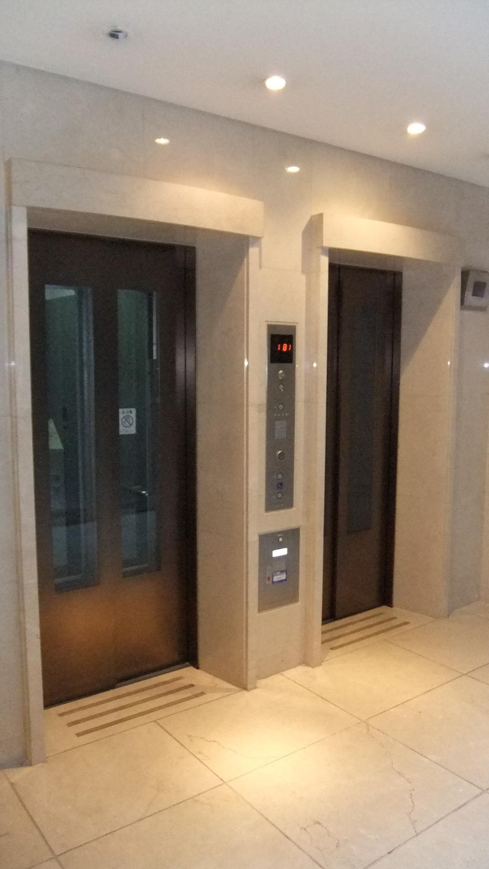 Other common areas. Firm elevator of security