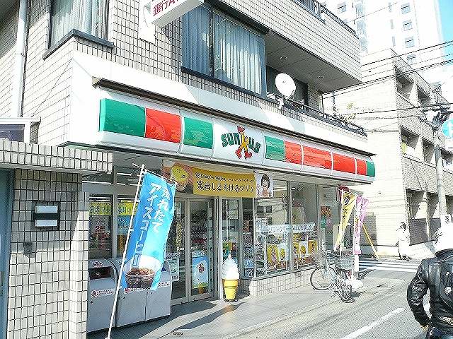 Convenience store. Thanks Higashinakanobu chome store up (convenience store) 303m