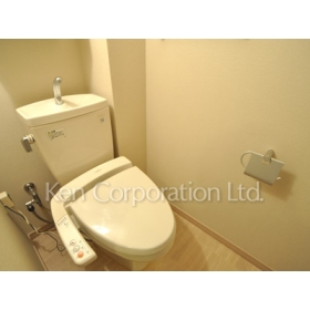 Toilet. Shoot the same type the seventh floor of the room. Specifications may be different.