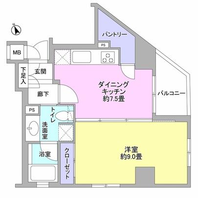 Floor plan. Southeast and southwest corner room. Pet breeding Allowed (limited by convention)