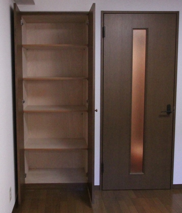 Other Equipment. Storage of up to the door and the ceiling to the room.