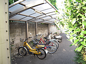 Other common areas. Bicycle-parking space