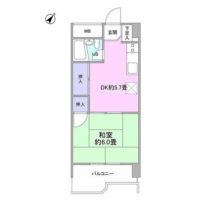 Floor plan. Because it is a southeast-facing room, A good hit yang.
