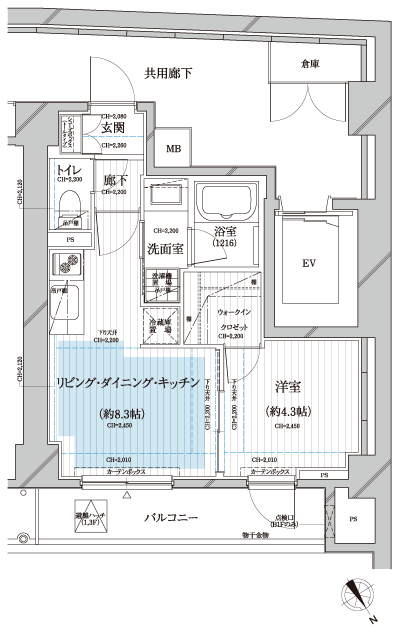 Floor: 1LDK, occupied area: 32.63 sq m, Price: TBD