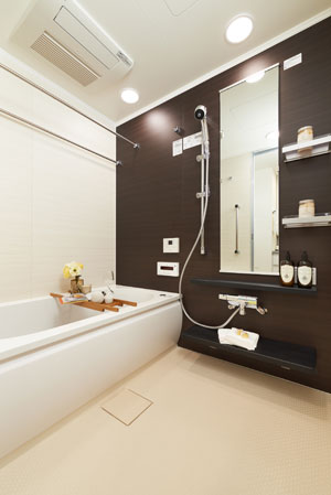 Bathing-wash room.  [bathroom] And design as a high-quality interior, It is a space where easy-to-use features are fused.