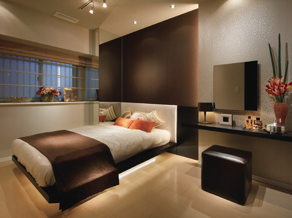 Interior.  [Master bedroom]  ※ In the apartment gallery, Master bedroom of the equipment can be confirmed. (The room is different from the one of this sale)