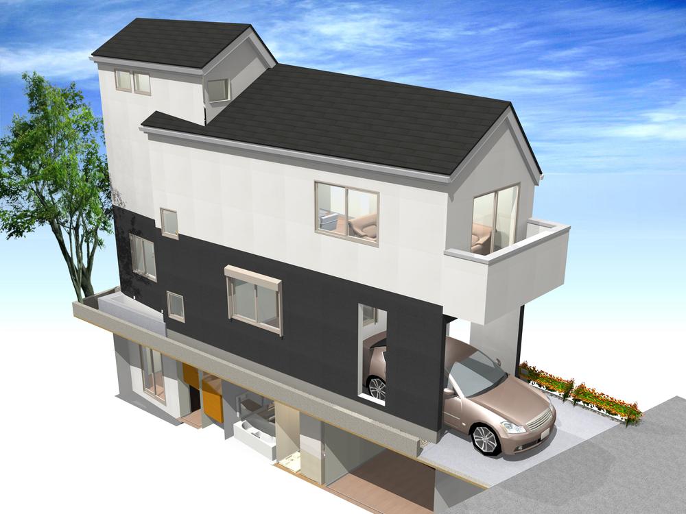 Building plan example (Perth ・ appearance). Building plan example (4LDK)