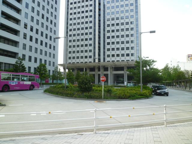 Streets around. State of near Shinagawa Seaside Station