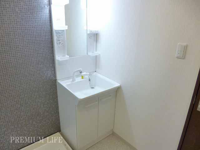 Wash basin, toilet. Indoor Laundry Storage ・ Independent wash basin