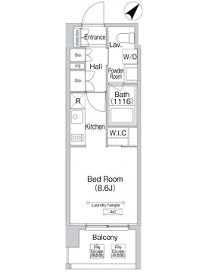 Washroom. Also offers various by type.