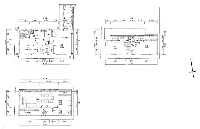 Floor plan. 58,800,000 yen, 4LDK, Land area 68.63 sq m , Building area 100.77 sq m