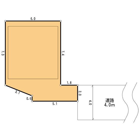 Compartment figure. 43,900,000 yen, 4LDK + S (storeroom), Land area 58.85 sq m , Building area 62.8 sq m