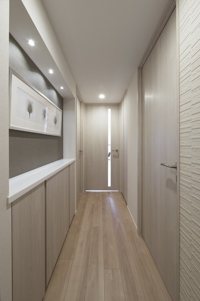 Hallway with a niche (options) that such pictures decorate. Standard specifications has become a storage sufficient amount of tall type compartment