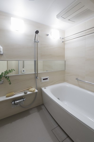 Otobasu set the bathroom heating dryer or warm bath. With mist sauna, You can enjoy a comfortable bath time