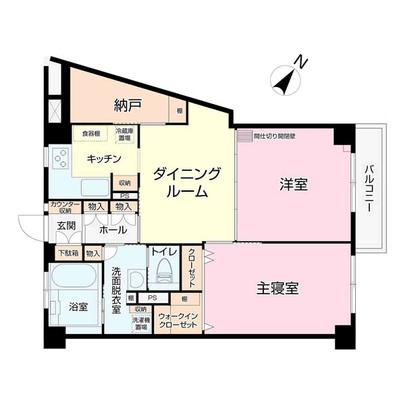 Floor plan. Shinjuku-ku, Tokyo Minamimoto cho