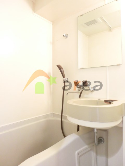 Bath. Bus toilet by