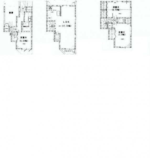 Floor plan. 51,900,000 yen, 3LDK, Land area 54.43 sq m , Building area 99.63 sq m