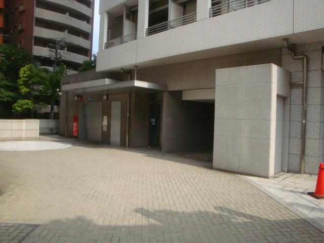 Parking lot. Common areas