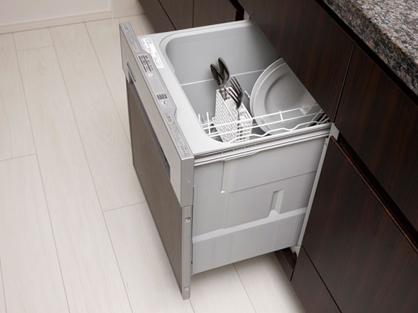 Kitchen.  [Dishwasher] Out of tableware in the pull-out is likely to Dishwasher. It will support the clean up after a meal.