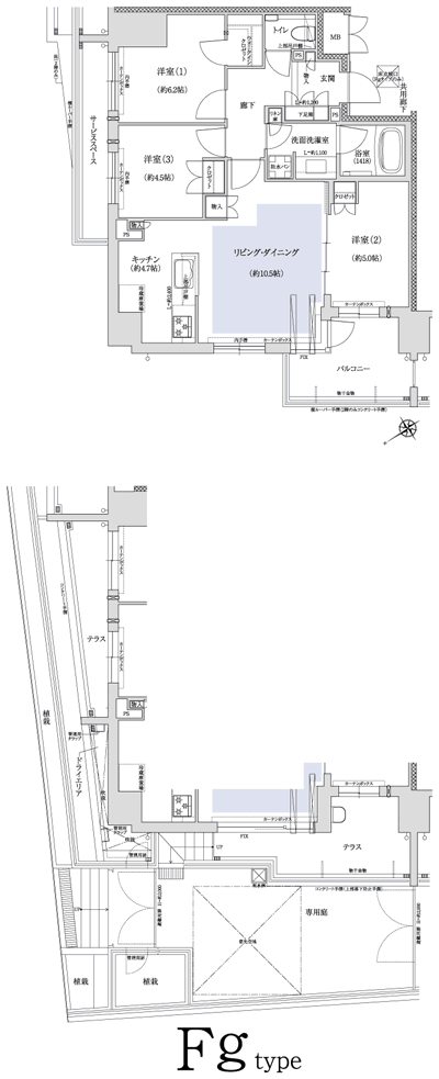 Floor: 3LDK + WIC, the occupied area: 69.91 sq m, Price: 57,800,000 yen, now on sale