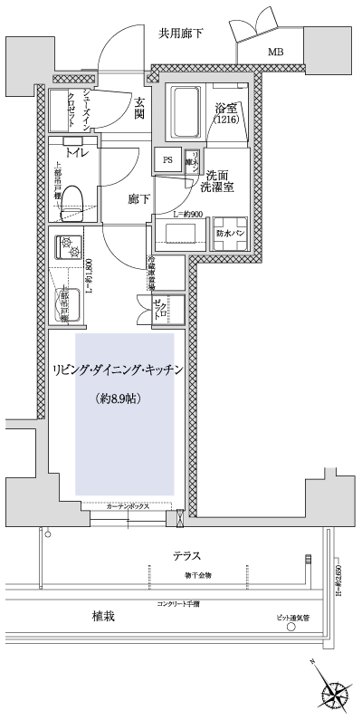 Floor: 1Room + SIC, the occupied area: 27.18 sq m, Price: 25,300,000 yen, now on sale