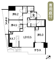 Floor: 3LDK + WIC, the occupied area: 69.91 sq m, Price: 57,800,000 yen, now on sale